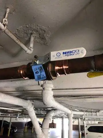 Copper pipe repair and valve work for Backflow Testing in Albertson